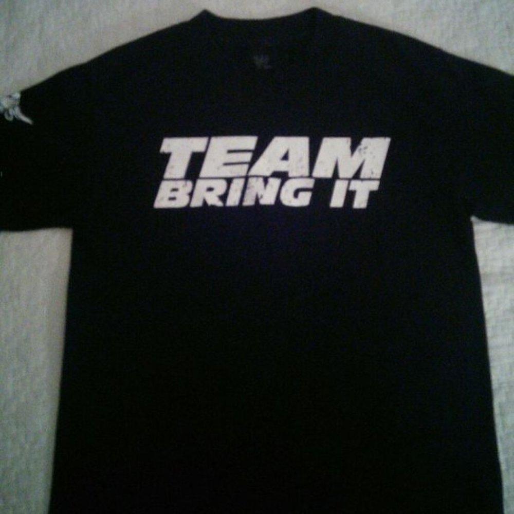 WWE The Rock Team Bring It Men's Small T-shirt